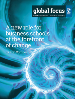Gf 1601 - a new role for business schools at the forefront of change